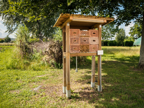 Insektenhotel auf Terra Medica